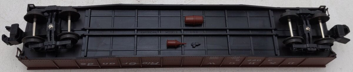 American Models 4425 S D&RGW 52' Gondola #30778 (Hi-Rail) EX/Box