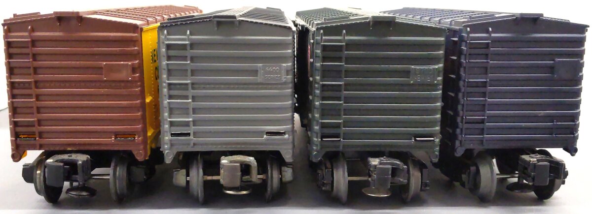 Lionel & K-Line O Gauge Assorted Freight Cars: 19202, 9700, 6464, 9239 [4] EX