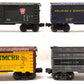 Lionel & K-Line O Gauge Assorted Freight Cars: 19202, 9700, 6464, 9239 [4] EX