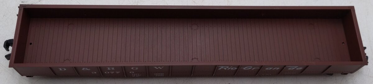 American Models 4425 S D&RGW 52' Gondola #30776 (Hi-Rail) EX/Box