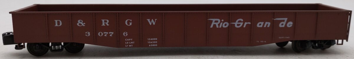 American Models 4425 S D&RGW 52' Gondola #30776 (Hi-Rail) EX/Box