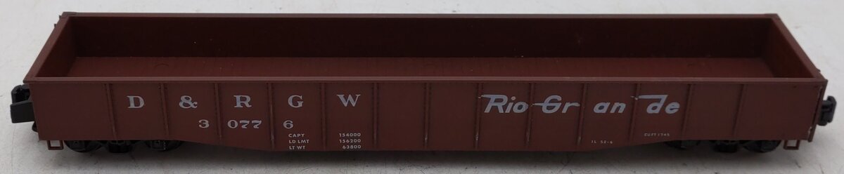 American Models 4425 S D&RGW 52' Gondola #30776 (Hi-Rail) EX/Box