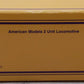 American Models E8 S Scale Santa Fe EMD E8 AA Diesel Locomotives With Sound EX/Box