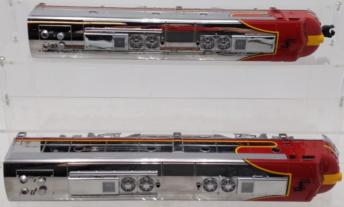 American Models E8 S Scale Santa Fe EMD E8 AA Diesel Locomotives With Sound EX/Box