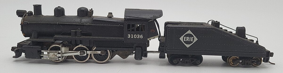 American Flyer 31036 HO Scale Erie 0-6-0 Steam Switcher - no smoke or choo-choo VG