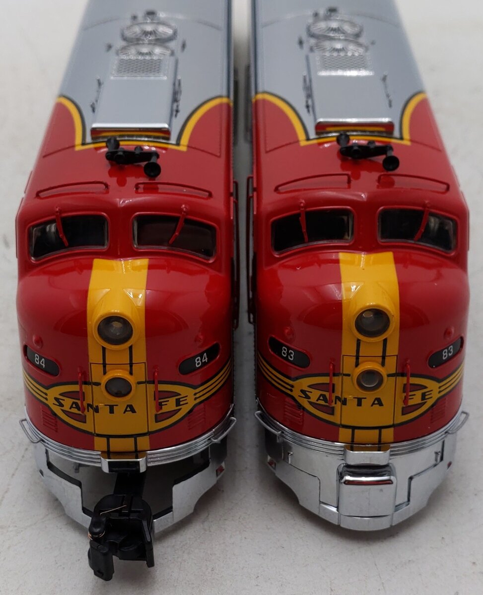 American Models E8 S Scale Santa Fe EMD E8 AA Diesel Locomotives With Sound EX/Box
