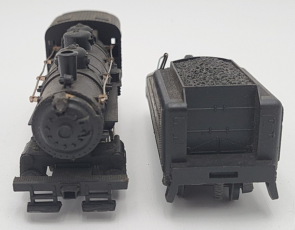 Lima HO Scale Santa Fe Steam Locomotive & Tender #77 VG