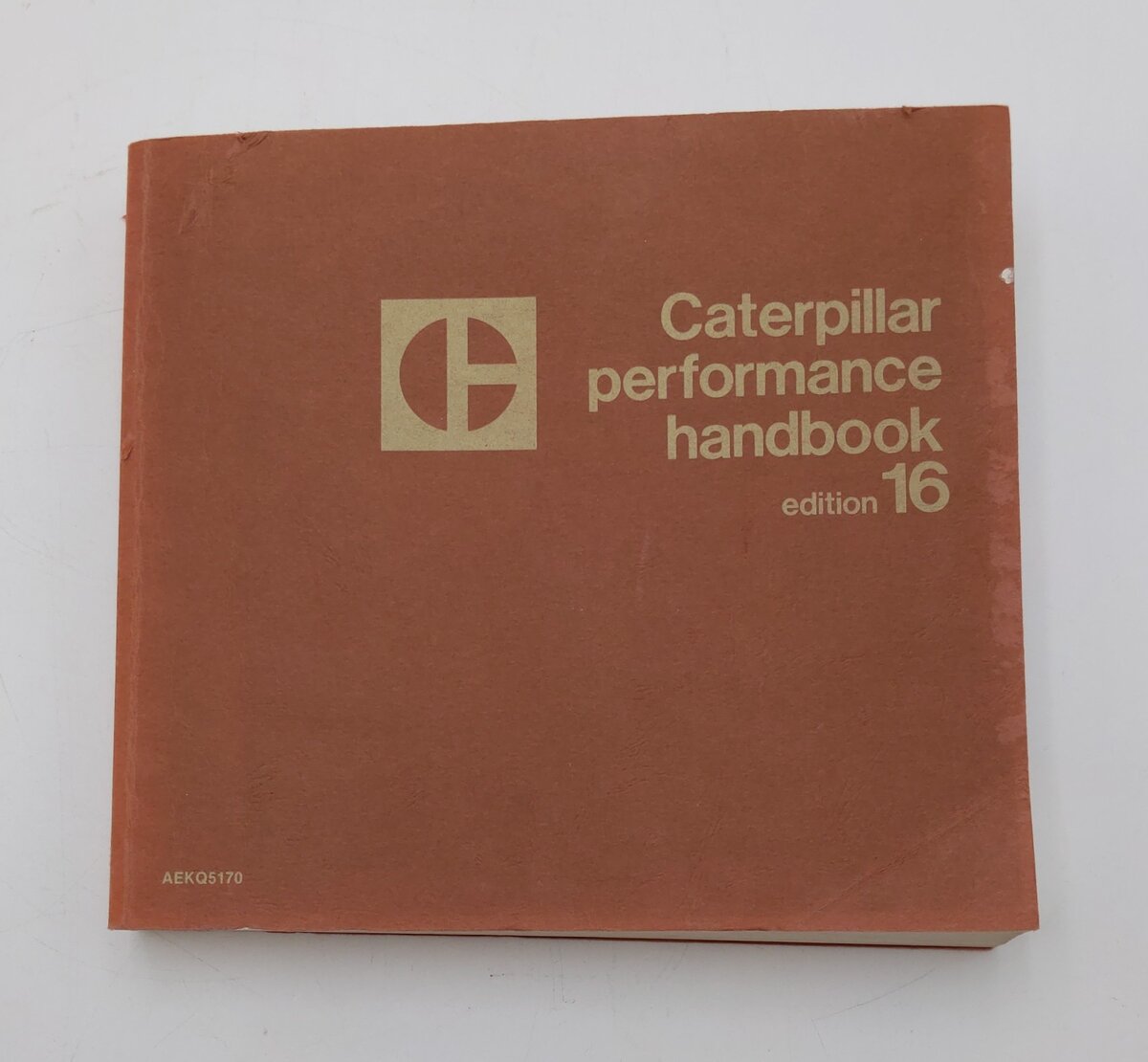Caterpillar Performance Handbook Edition 16 By Caterpillar VG