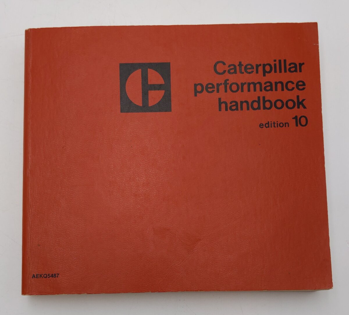Caterpillar Performance Handbook Edition 10 By Caterpillar VG