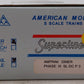American Models S Amtrak Superliner Phase III Diner Passenger Car EX/Box