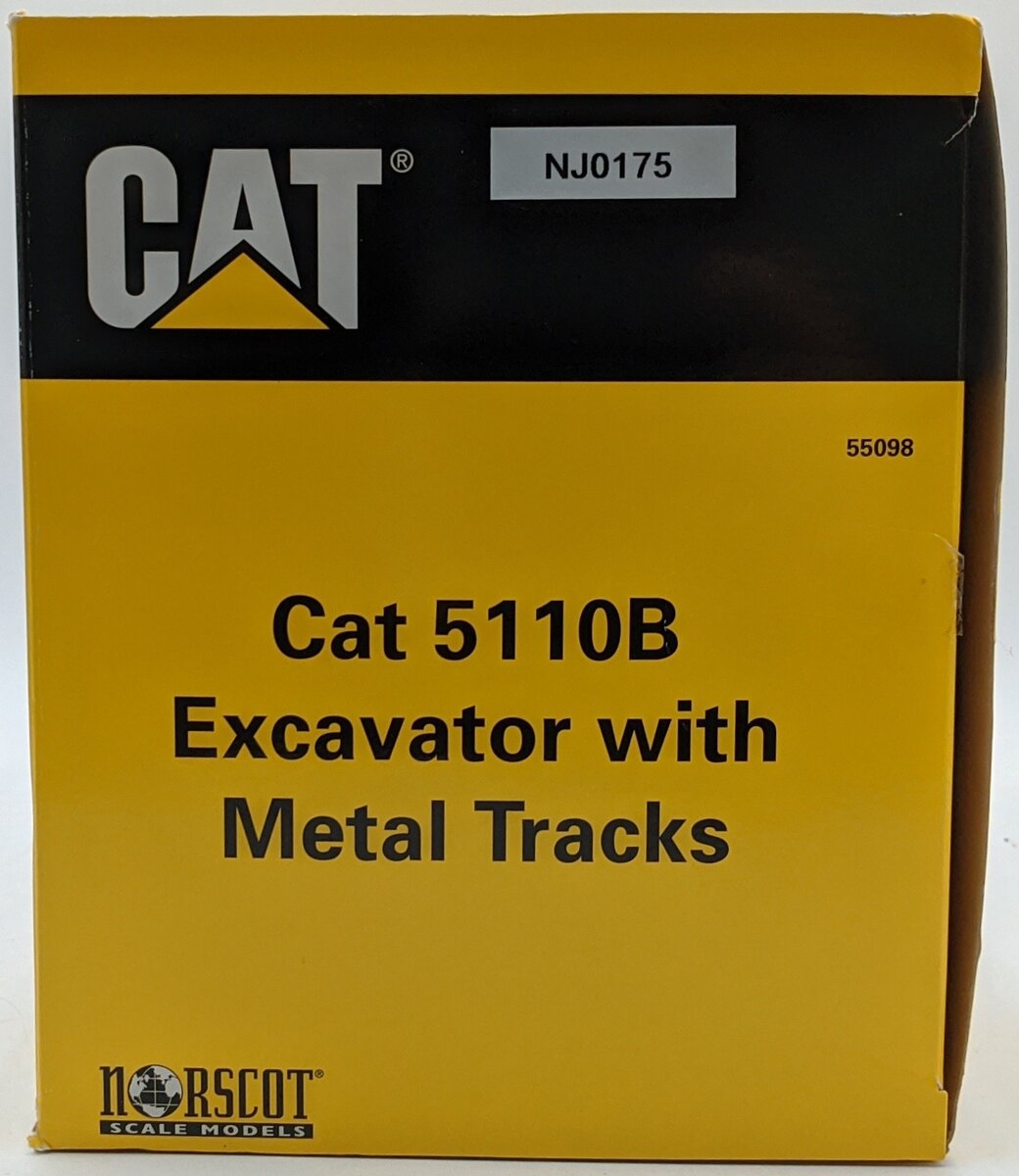 Norscot 55098 1:50 Scale CAT 5110B Hydraulic Excavator With Metal Tracks NIB