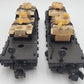American Flyer 6-48507 S US Army Flatcars with Tanks (Set of 2) EX/Box