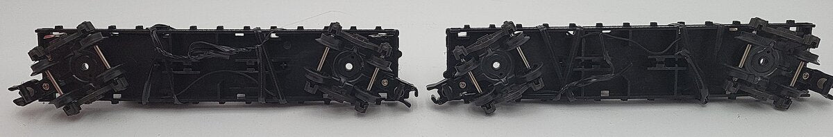 American Flyer 6-48507 S US Army Flatcars with Tanks (Set of 2) EX/Box