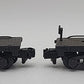 American Flyer 6-48507 S US Army Flatcars with Tanks (Set of 2) EX/Box