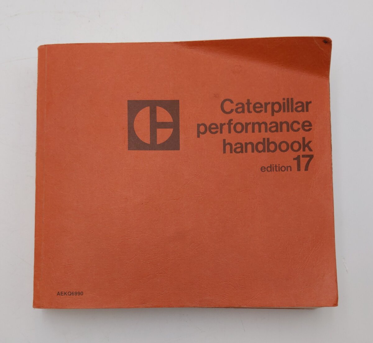 Caterpillar Performance Handbook Edition 17 By Caterpillar VG
