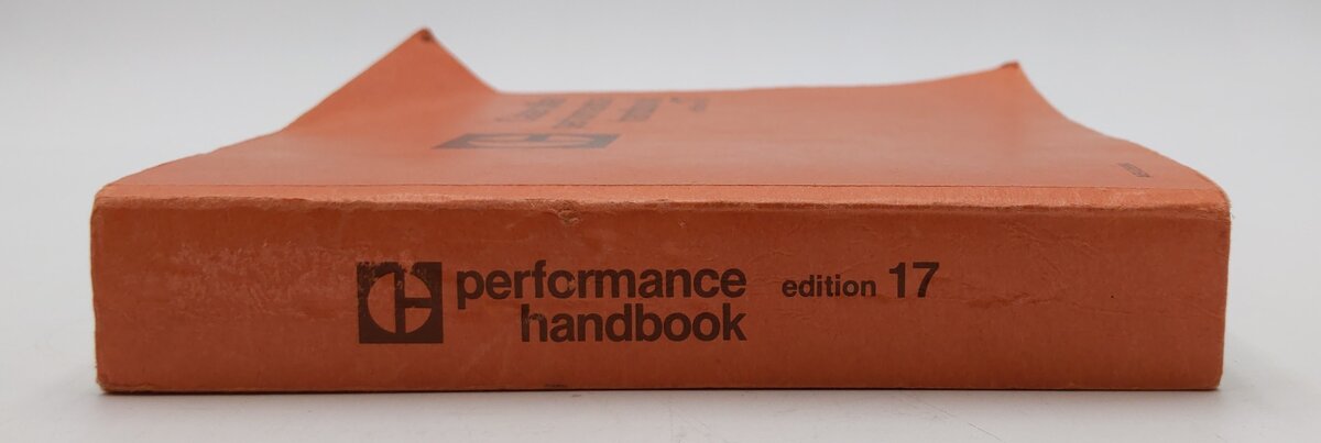 Caterpillar Performance Handbook Edition 17 By Caterpillar VG