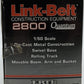 Ertl 7070 1:50 Link-Belt 2800 Quantum Series Excavator NIB