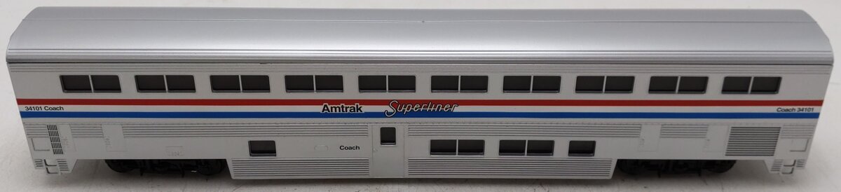 American Models S Amtrak Superliner Phase III Coach Car (Hi-Rail) #34101 EX/Box