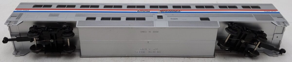 American Models S Amtrak Superliner Phase III Coach Car (Hi-Rail) #34101 EX/Box