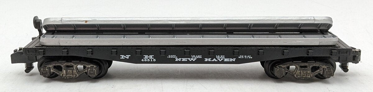 American Flyer 6-48515 S Gauge New Haven Flatcar with Girder Load #48515 EX/Box