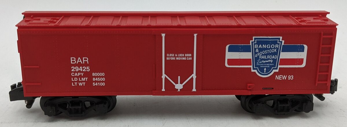 American Flyer 6-48316 S Gauge Bangor & Aroostook Refrigerator Car #29425 LN/Box