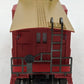 American Flyer 6-48712 S Gauge Christmas Lighted Bay Window Caboose #0101 LN/Box