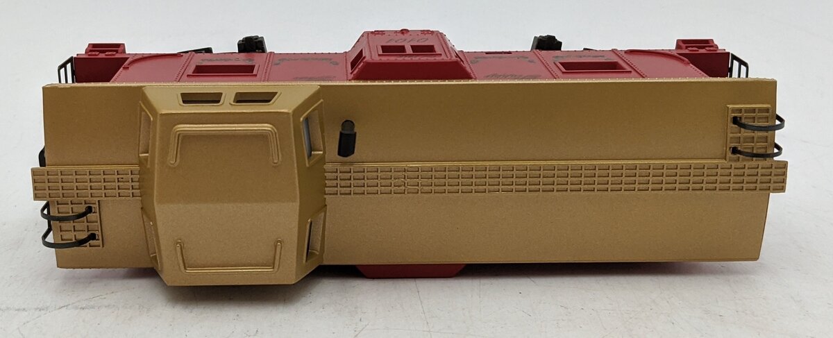 American Flyer 6-48712 S Gauge Christmas Lighted Bay Window Caboose #0101 LN/Box