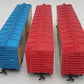 Tyco HO Scale DC Comic Assorted Boxcars: Wonder Woman, Batman, Shazam! [3] EX