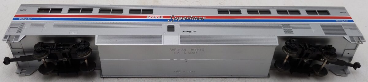 American Models S Amtrak Superliner Phase II Diner Passenger Car EX/Box