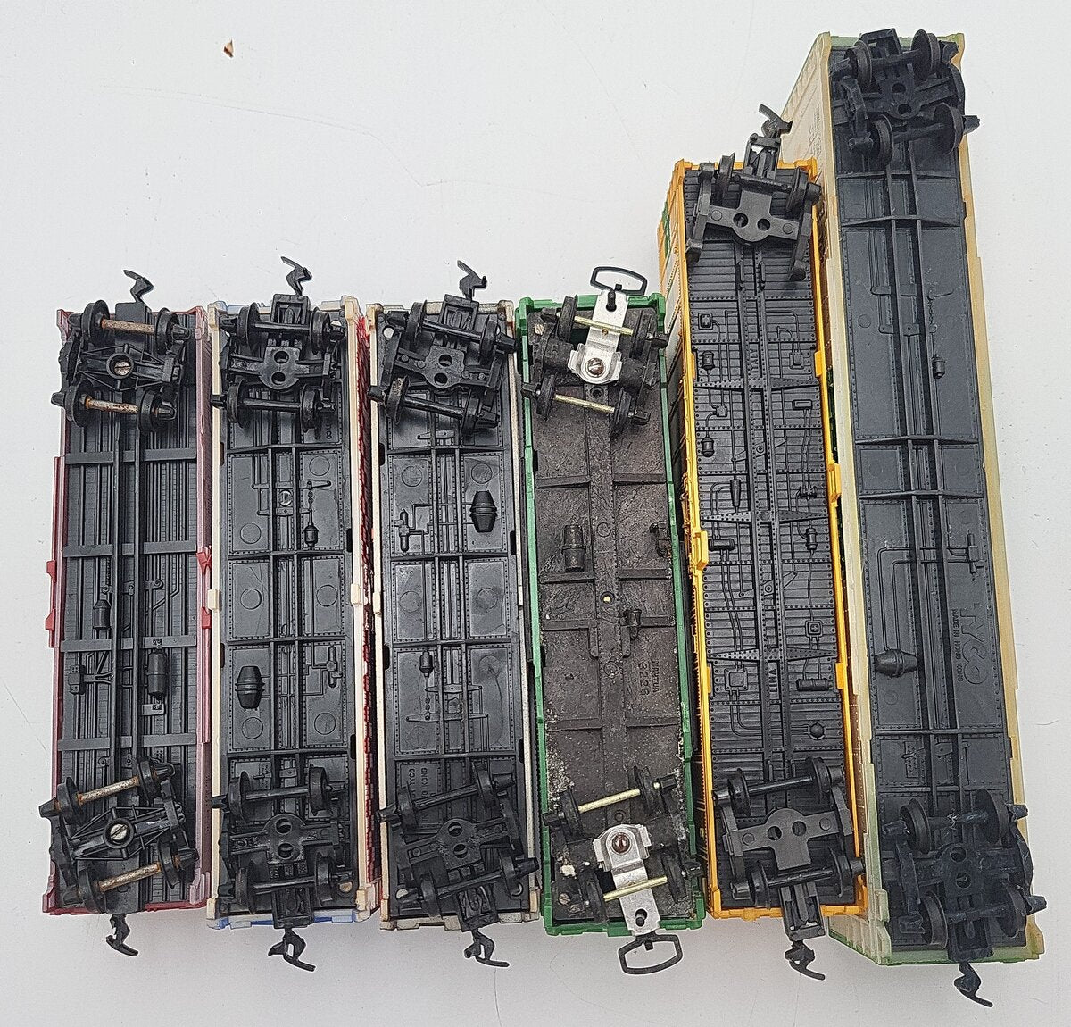 Tyco, Lima, & Other HO Assorted Box Cars: 4554, 5342, 50822, 1020, 6454 [6] VG