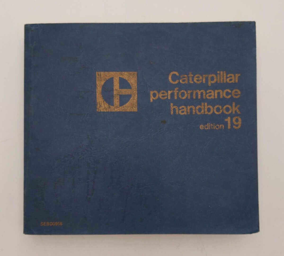 Caterpillar Performance Handbook Edition 19 By Caterpillar VG