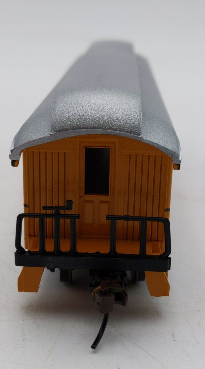 Con-Cor 321 HO D&RGW 1880s Wood Open-Platform Baggage/Railway Post Office #383 LN/Box
