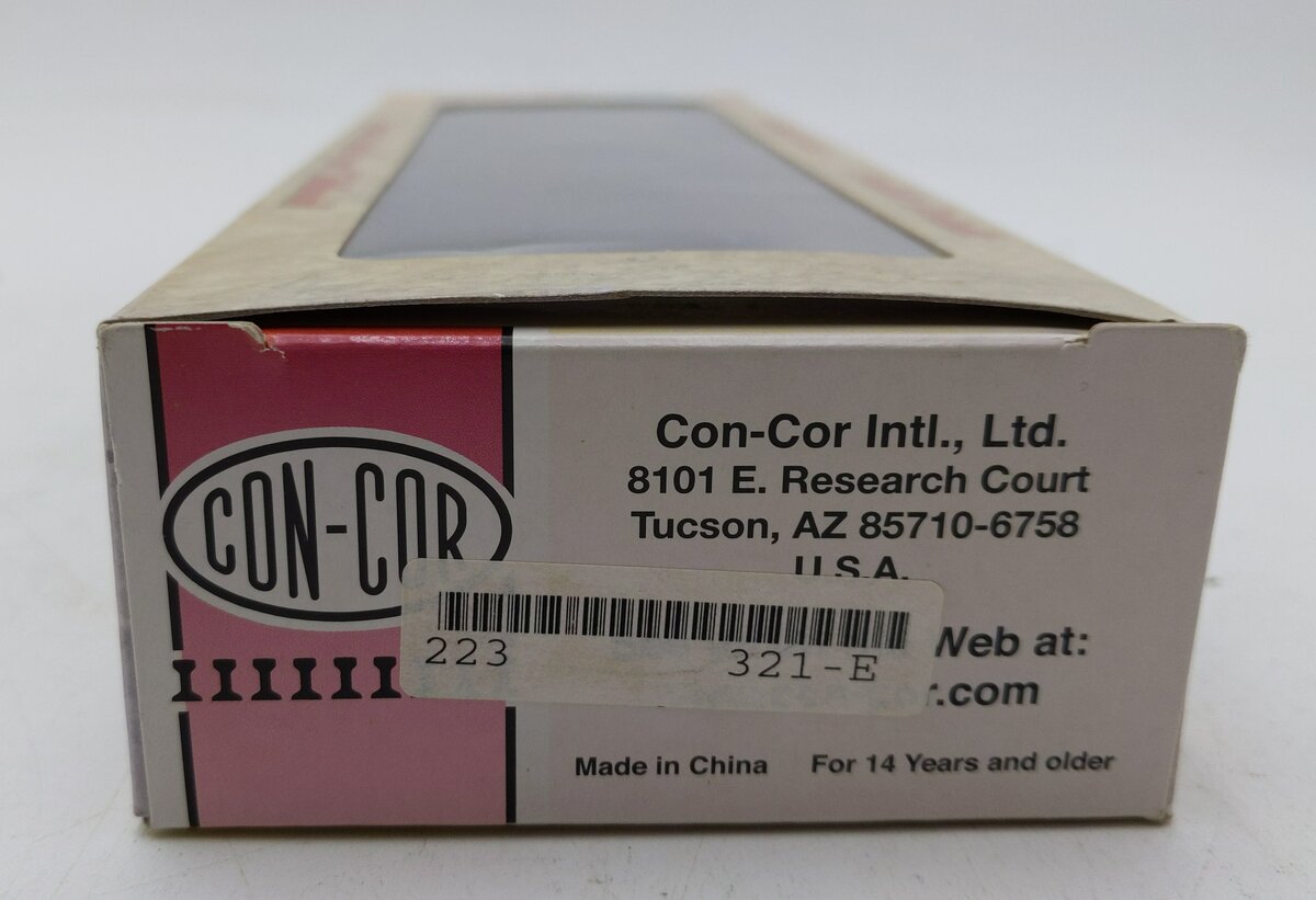 Con-Cor 321 HO D&RGW 1880s Wood Open-Platform Baggage/Railway Post Office #383 LN/Box