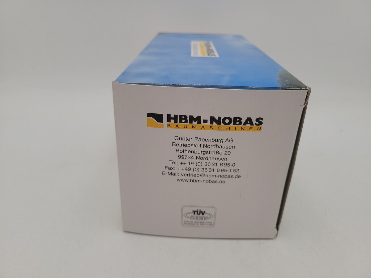 NZG 638-02 1:50 Scale Nobas HBM-BG190TA Motor Grader - Schnorpfeil EX/Box