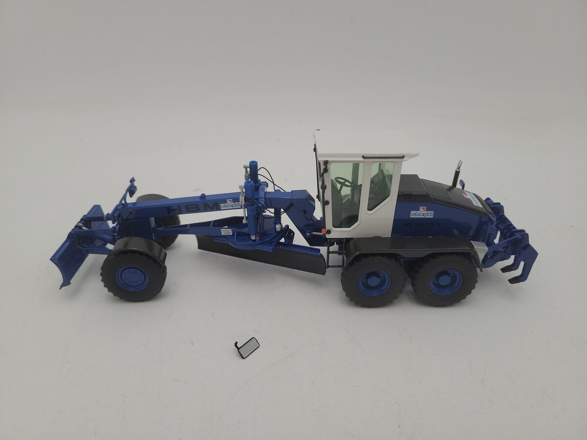 NZG 638-02 1:50 Scale Nobas HBM-BG190TA Motor Grader - Schnorpfeil EX/Box