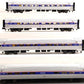 MTH 20-65080 O Amtrak Premier Amfleet Passenger Car Set (Set of 4) EX