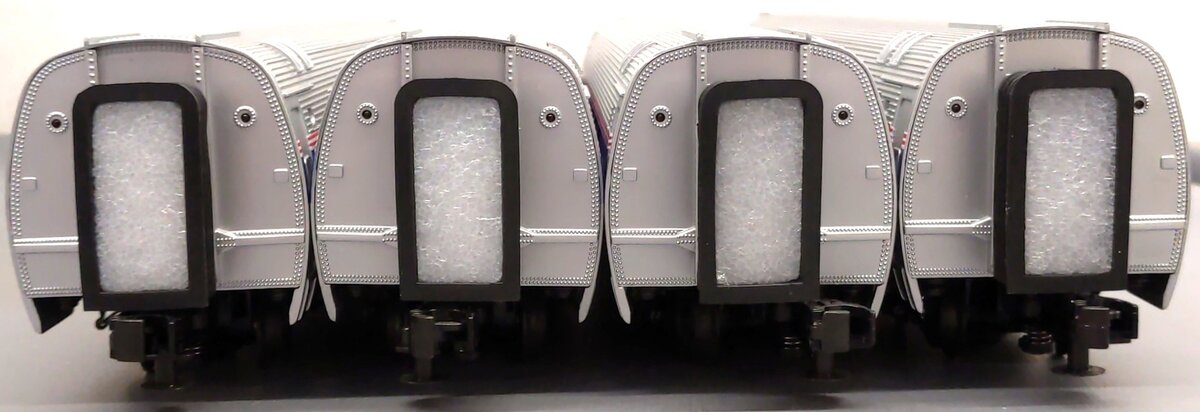 MTH 20-65080 O Amtrak Premier Amfleet Passenger Car Set (Set of 4) EX