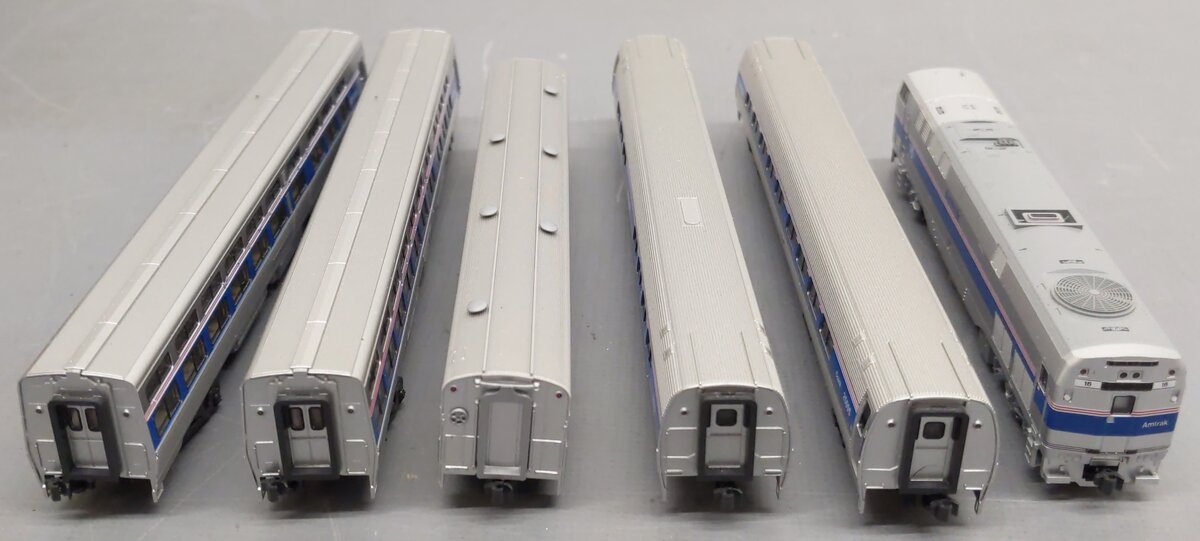 Kato 106-0101 N Gauge Amtrak Amfleet P42 Diesel Train Set LN/Box