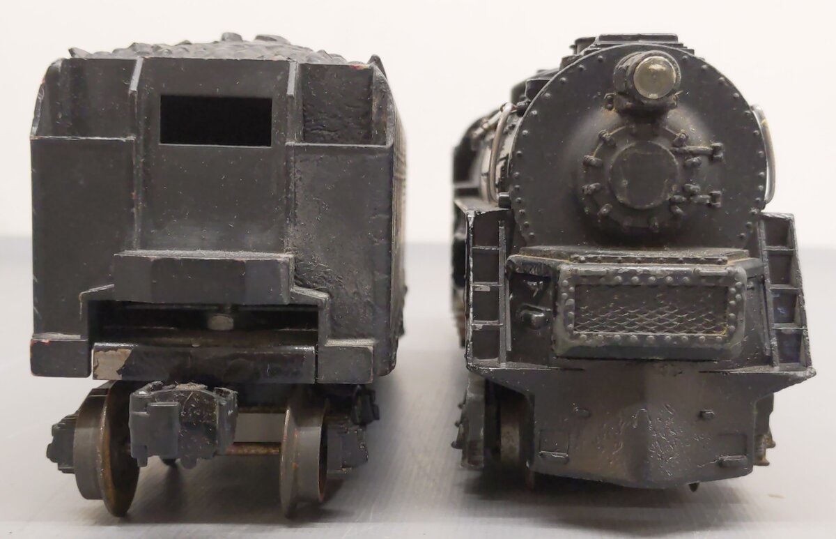 Lionel 671 Vintage O 6-8-6 Die-Cast Steam Turbine Locomotive w/6466W Tender VG