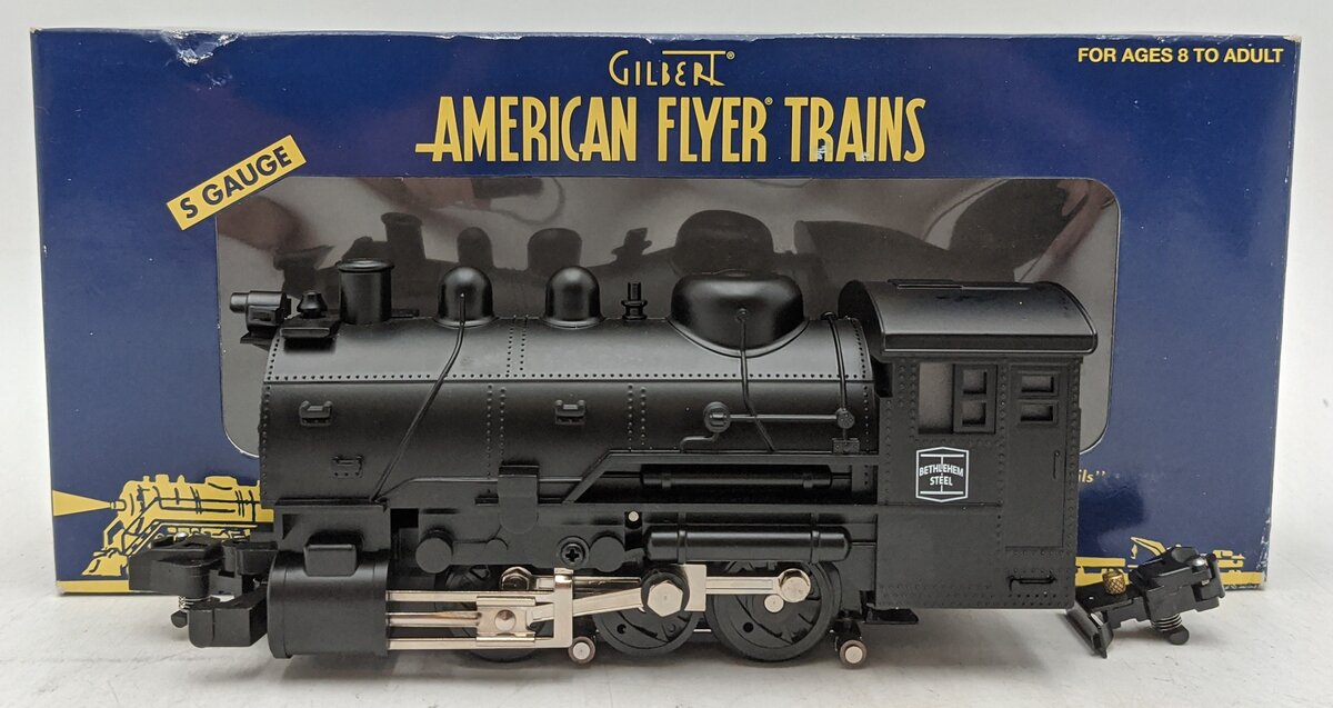 American Flyer 6-48055 S Scale Bethlehem Steel 0-6-0 Dockside Switcher EX/Box