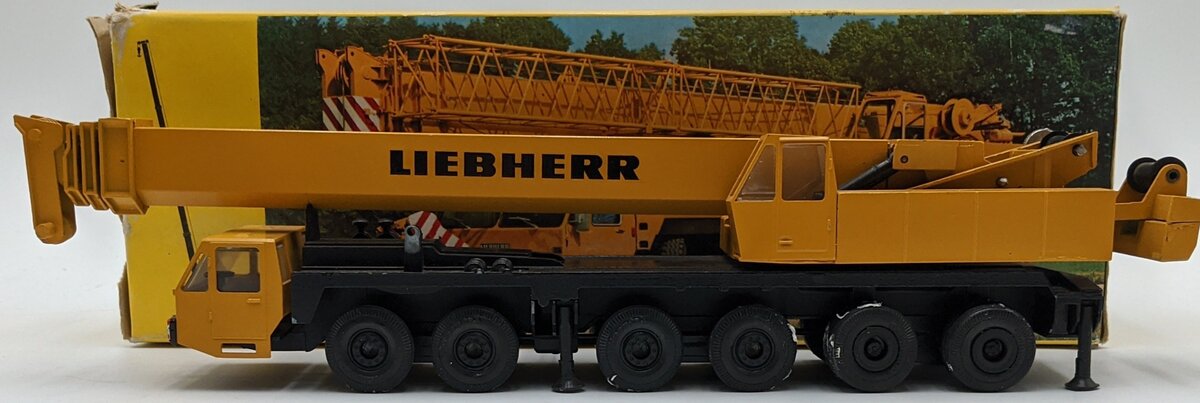 Gescha 3072 1:50 Scale Diecast Liebherr Telescopic Truck Crane EX/Box