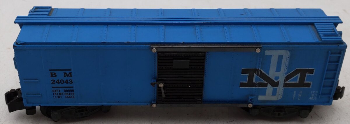 American Flyer 24043 Vintage S Gauge Boston & Maine Boxcar #24043 VG