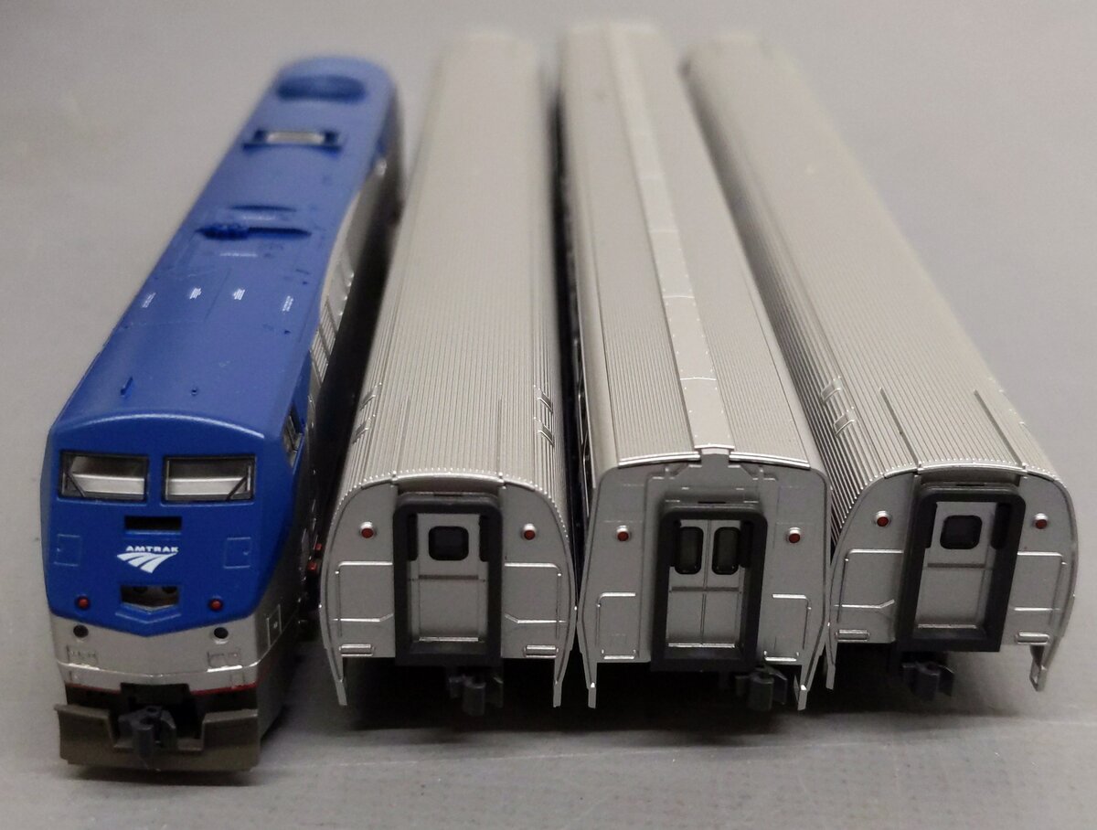Kato 106-6285 N Scale Amtrak Passenger Train Set (Set of 4)