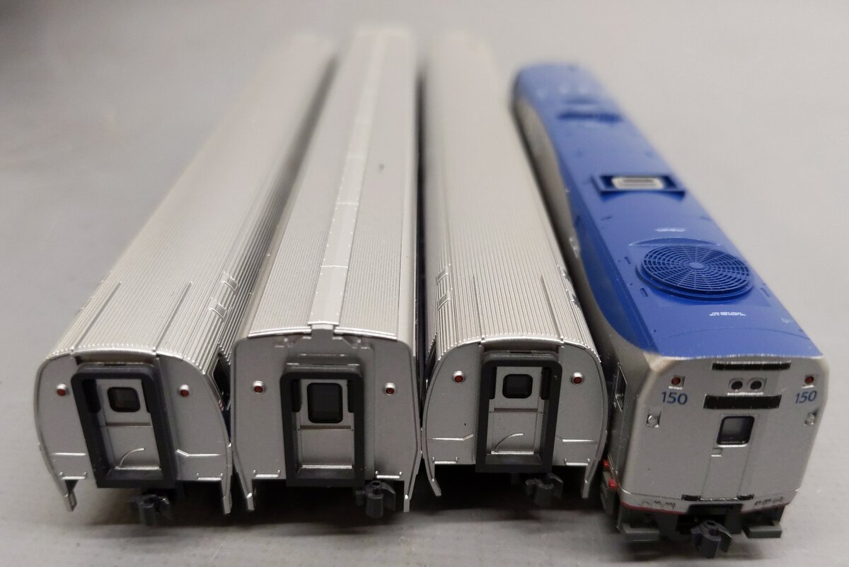 Kato 106-6285 N Scale Amtrak Passenger Train Set (Set of 4)