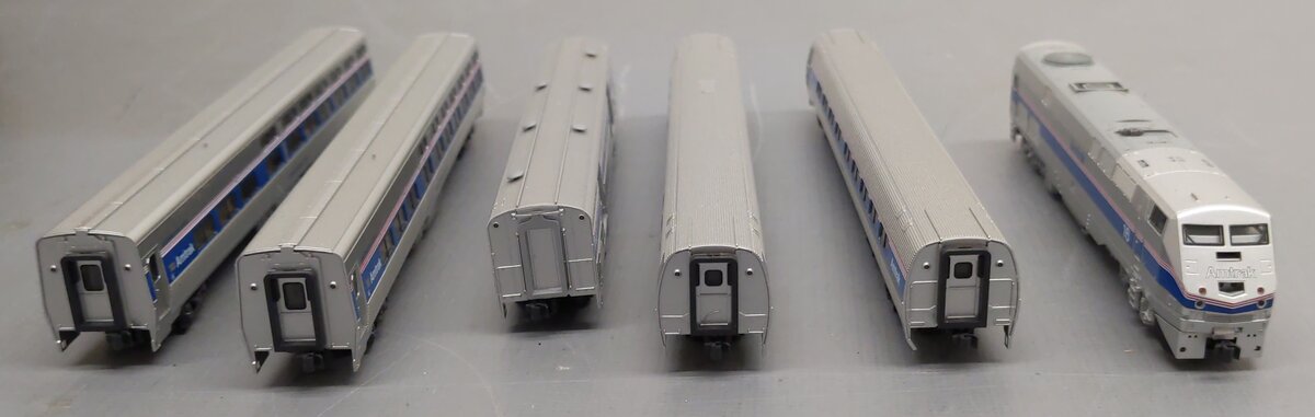 Kato 106-0101 N Gauge Amtrak Amfleet P42 Diesel Train Set LN/Box