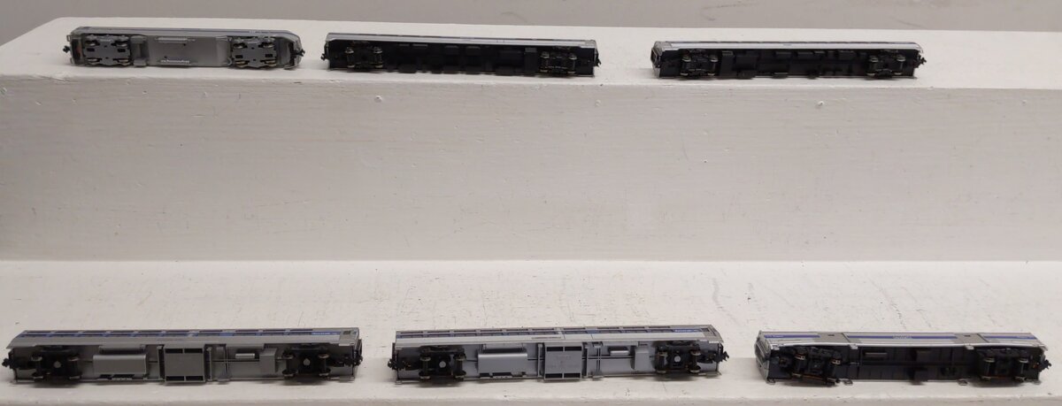 Kato 106-0101 N Gauge Amtrak Amfleet P42 Diesel Train Set LN/Box