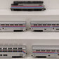 American Models Amtrak Superliner Phase 4 FP-40 S Gauge Diesel Train Set EX/Box