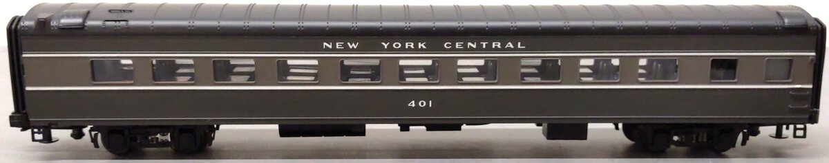 MTH O Gauge New York Central 70' Streamlined Passenger Diner Car #401 LN