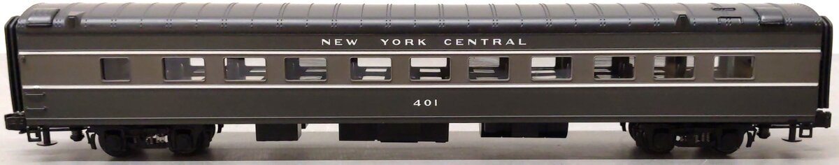 MTH O Gauge New York Central 70' Streamlined Passenger Diner Car #401 LN