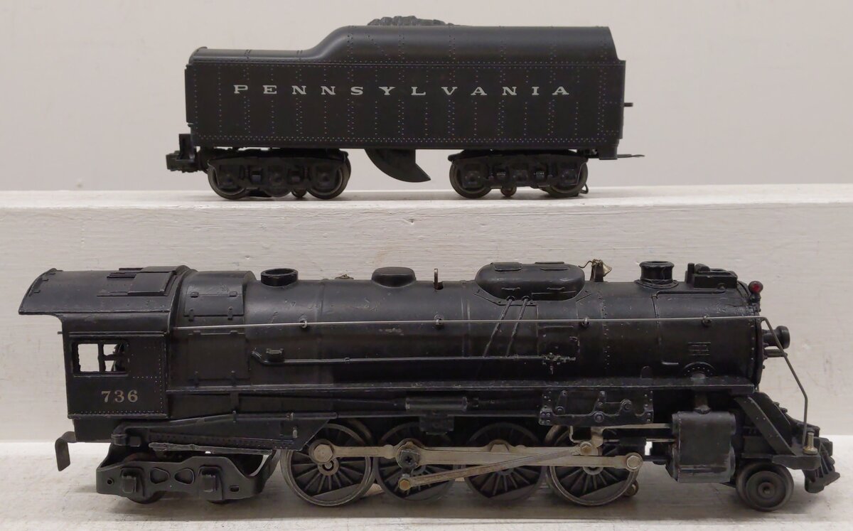 Lionel 736 Vintage O 2-8-4 Berkshire Steam Locomotive with 2671W Tender
